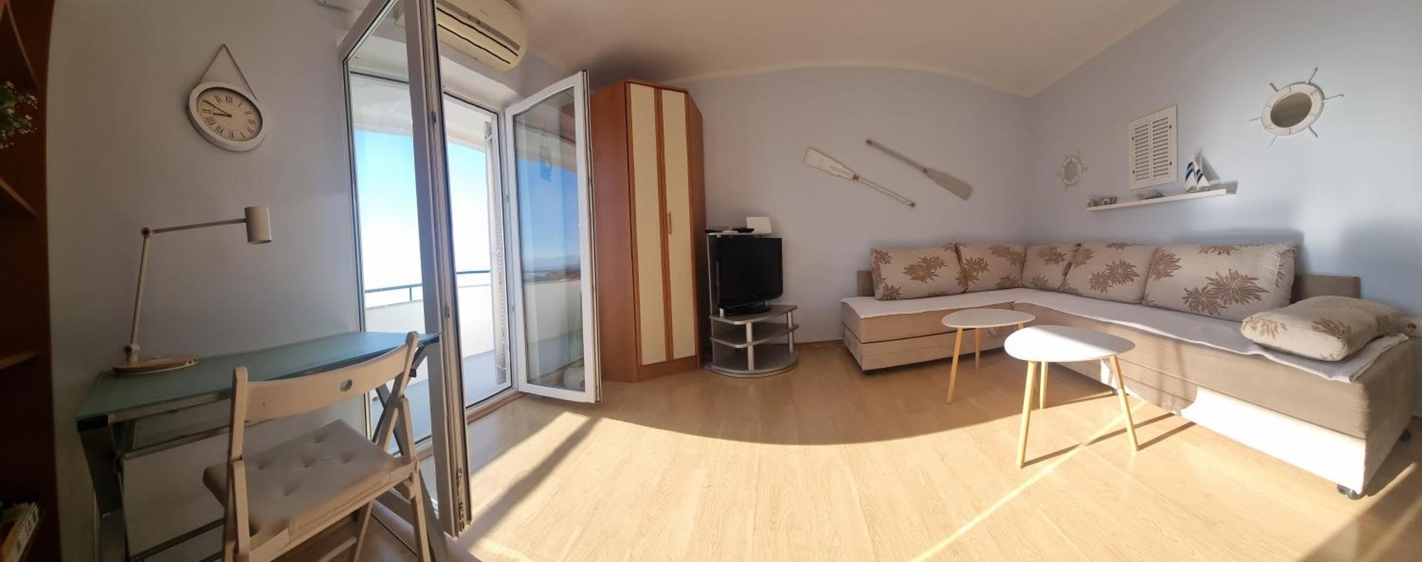 לובראן Apartment With Direct Sea View, Free Parking And Close To Beaches And Promenade מראה חיצוני תמונה