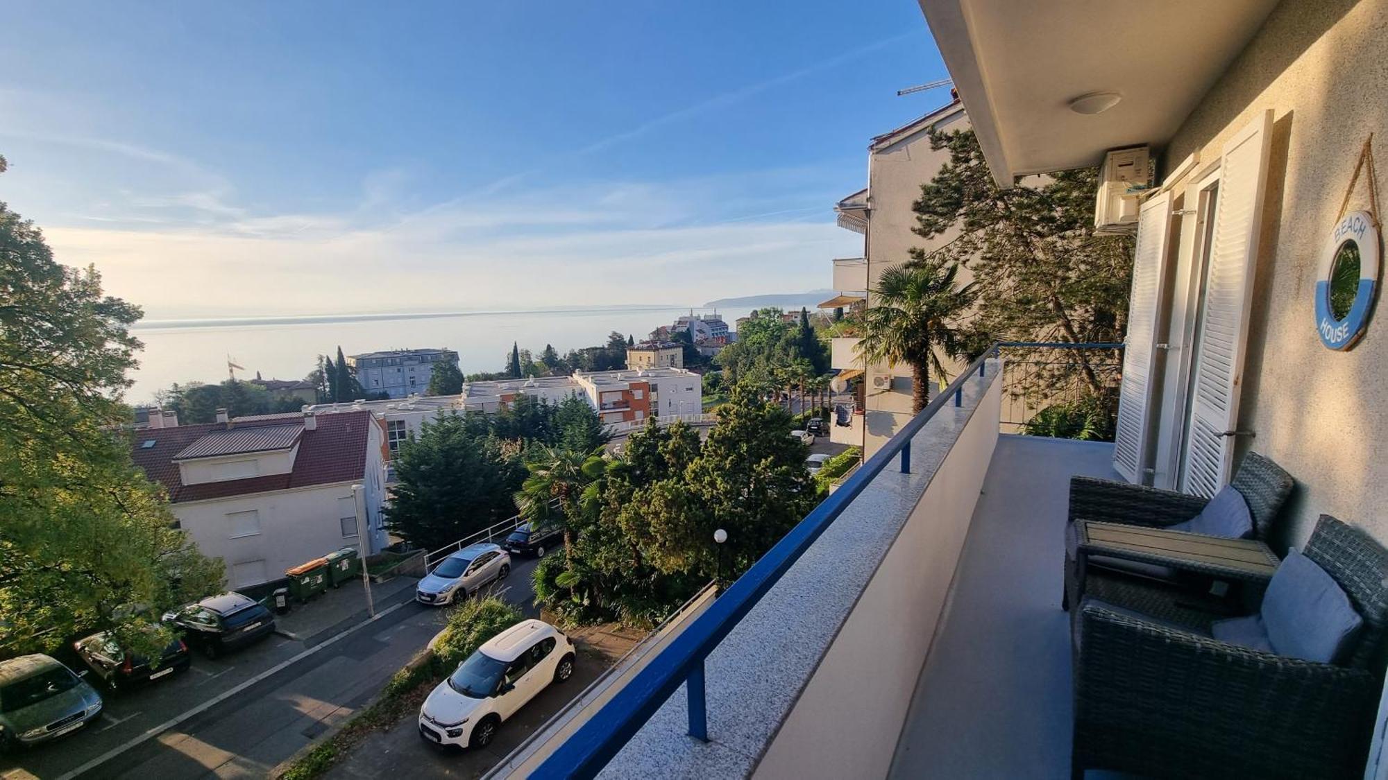 לובראן Apartment With Direct Sea View, Free Parking And Close To Beaches And Promenade מראה חיצוני תמונה